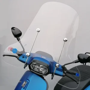 Hoog Transparant Windscherm voor Vespa Sprint