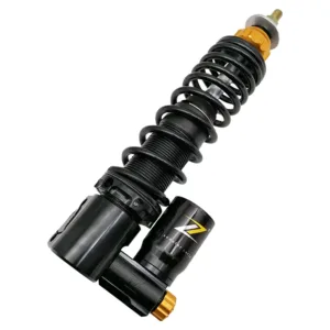 Zelioni Shock absorber Front Fork 'Black Edition' with Gas Tank - Vespa Sprint / Primavera