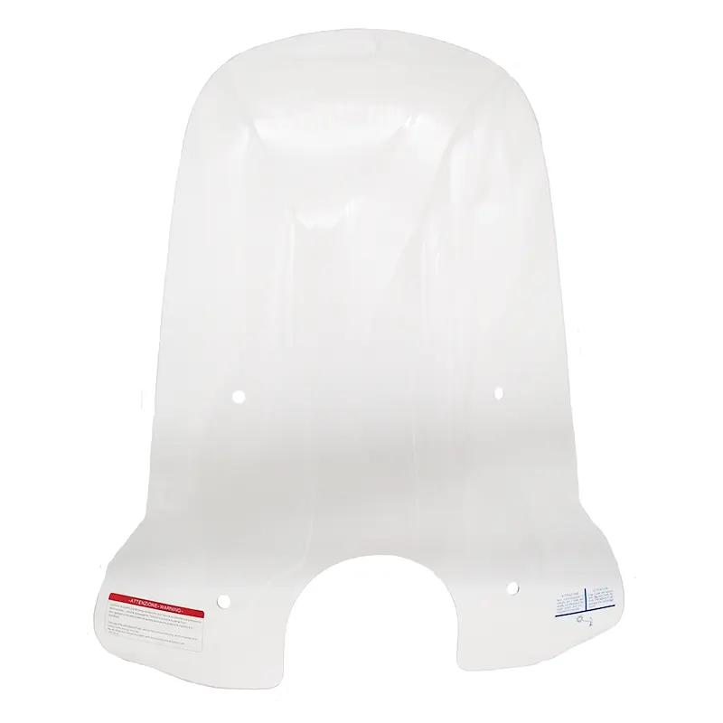 Aplus High Transparent Windshield for Vespa LX look-alike - AGM VX / BTC Riva / Senzo Rivalux