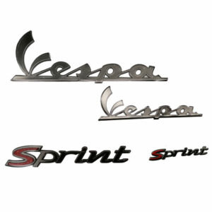 Vespa 4-Piece Sticker Set / Vespa Sprint - Smoke