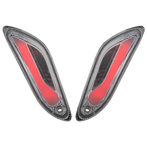 Power1 - RAW LED Tube turn signals - Clear / Transparent - Rear - Sprint / Primavera / Elettrica - Image 2