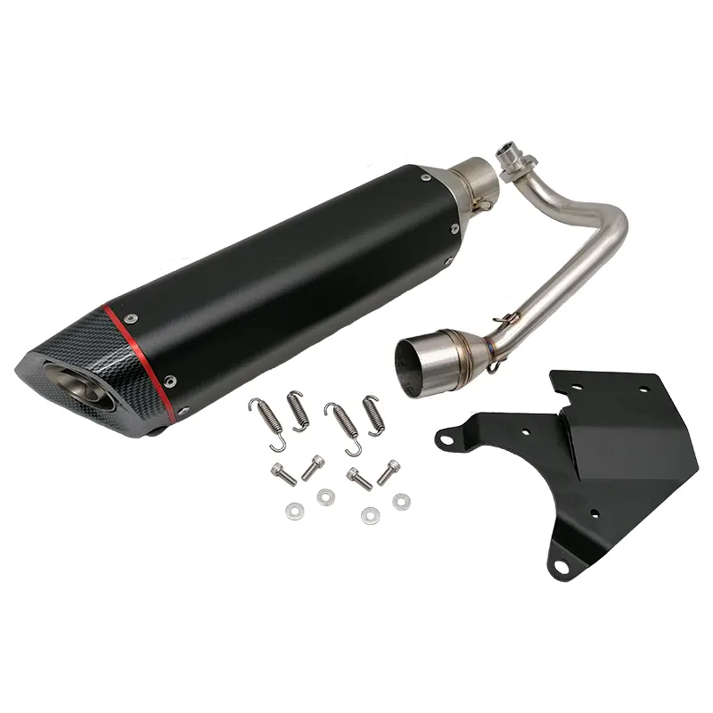 Bullet Exhaust - model Akrapovič for 4T 2V engines