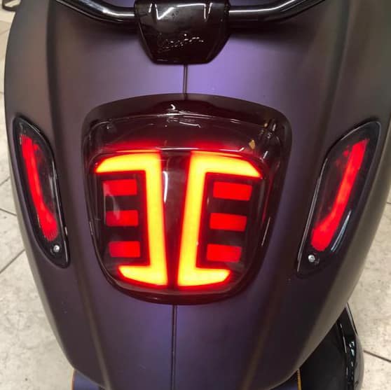 Knipperlicht Set Achterzijde - LED Tube - Sprint / Primavera / Elettrica - Afbeelding 2