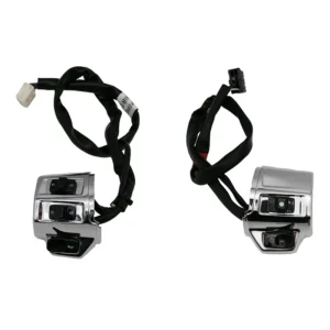 Original Vespa Lenkerschalterset - Sprint / Primavera - Chrom - Links & Rechts - 1d002408 / 1d002471