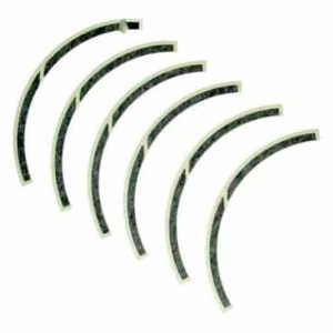 Vespa Velg Stickers - Sprint / Primavera / Elettrica - Groen / Geel / Blauw / Zwart - Voorwiel