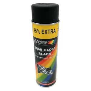 Motip - Silk Gloss Black Lacquer 500ml - 4001