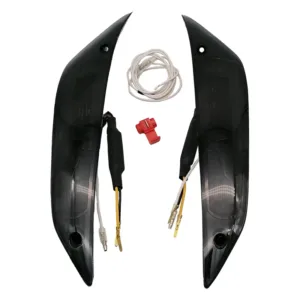 Power1 / Power One - LED turn signals front - Smoke - Piaggio Zip - 24PI506