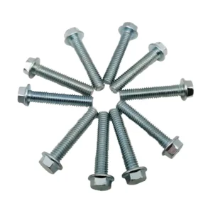 Kurbelgehäusedeckel Flanschschrauben - Sprint / Primavera / Zip - Verzinkt - 10 Stück