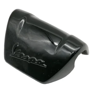 Origineel Vespa Afdekkapje voor de Oppakbeugel - Glans Zwart / Chroom - CM299102 / 1B001288