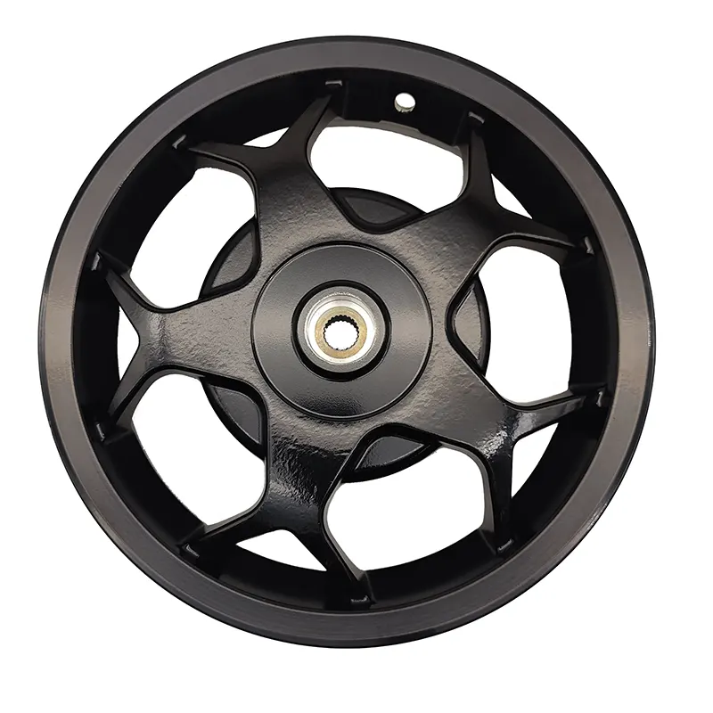 Lamborghini / MP3 style rims set Vespa Sprint / Primavera - 50cc models with rear drum brake - Image 2
