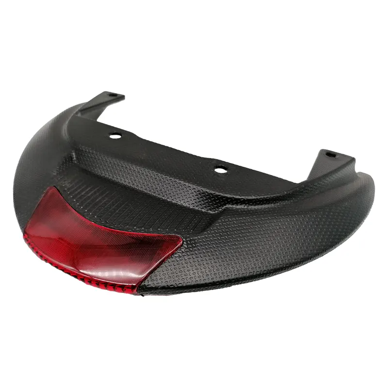 Original Piaggio Rear spoiler / Handle for Zip incl. taillight - 575407000C