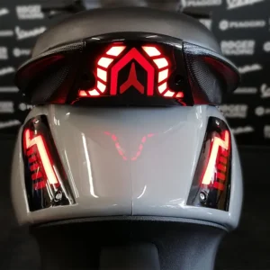 Alpha PYTHON - LED-Röhrenrücklicht - Piaggio ZIP 4T - Moving