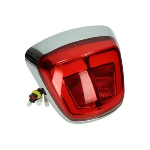 Power1 LED Tube Taillight - Model 'Glasses' - Sprint / Primavera / Elettrica - Euro4/5 models - Red glass