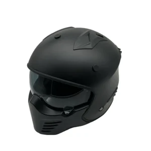 Helm Vito Jet Bruzano - Smoke Vizier - Mat Zwart - Alle maten