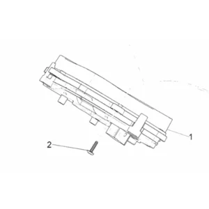 37. Vespa Sprint 50 IGET 4T 3V Euro4 - 45 km/h - 2018-2021 - ZAPCA0101 - Onderdelen Kilometerteller