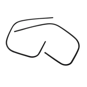 Set of Trim Shields Vespa GTS 125 / 300cc - Build Years 2019 ~ 2021 - Gloss Black