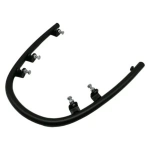 Originele Vespa Spatbord Valbeugel - Vespa GTS 125 ~ 300cc - Euro5 - Chroom / Zwart - 1B010164 / 1B010550