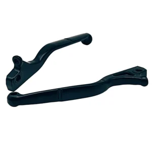 Set Brake Levers - Vespa GTS 125 ~ 300 - Euro5 from YOC 2023 - Matte / Gloss Black / Aluminum