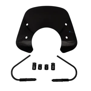 Niedrige Windschutzscheibe Vespa GTS - Euro5 Modelle 2019 ~ 2022 - Transparent/Rauch/Schwarz