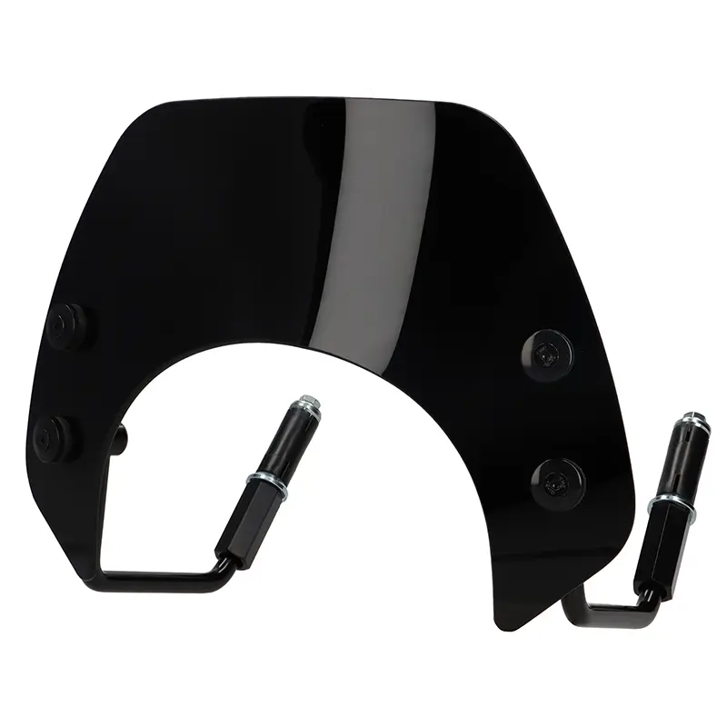 Moto Nostra Low Windshield - Vespa GTS Keyless models from 2023 onwards - Smoke / Transparent / Black