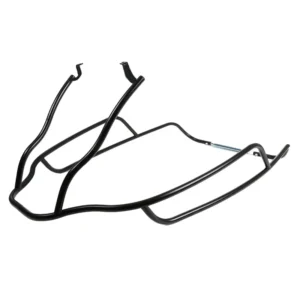 Originele Valbeugel Achterzijde - Vespa GTS / GTV - Modellen tot Bouwjaar 2022 - Chroom / Zijdeglans Zwart - 602960M / 1B000703