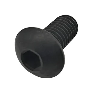 Zwarte Inbusbout Uitlaat - M5 x 10mm - Vespa Sprint / LX / GTS - Piaggio Zip / Liberty / One - 651014