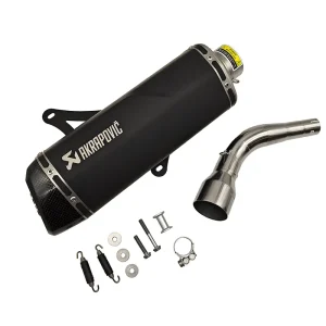Akrapovič Race Uitlaat - Vespa GT / GTS / GTV - 125 ~ 300cc - Euro3 / Euro4 - S-VE3SO9-HRSSBL - 126419